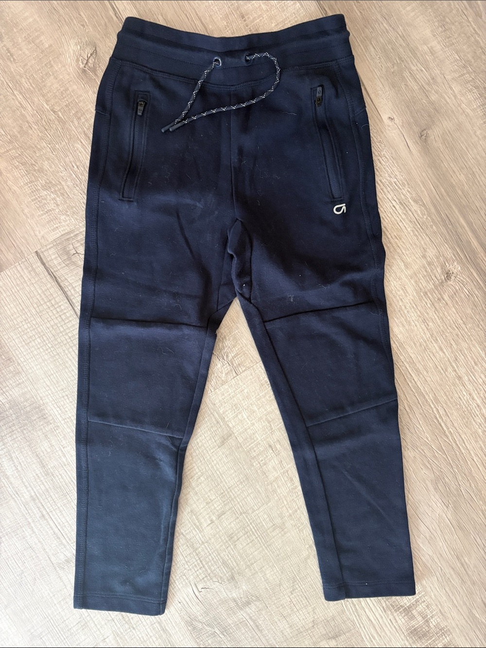 GAP Kids Black Jogger Sweatpants with Zip Pockets